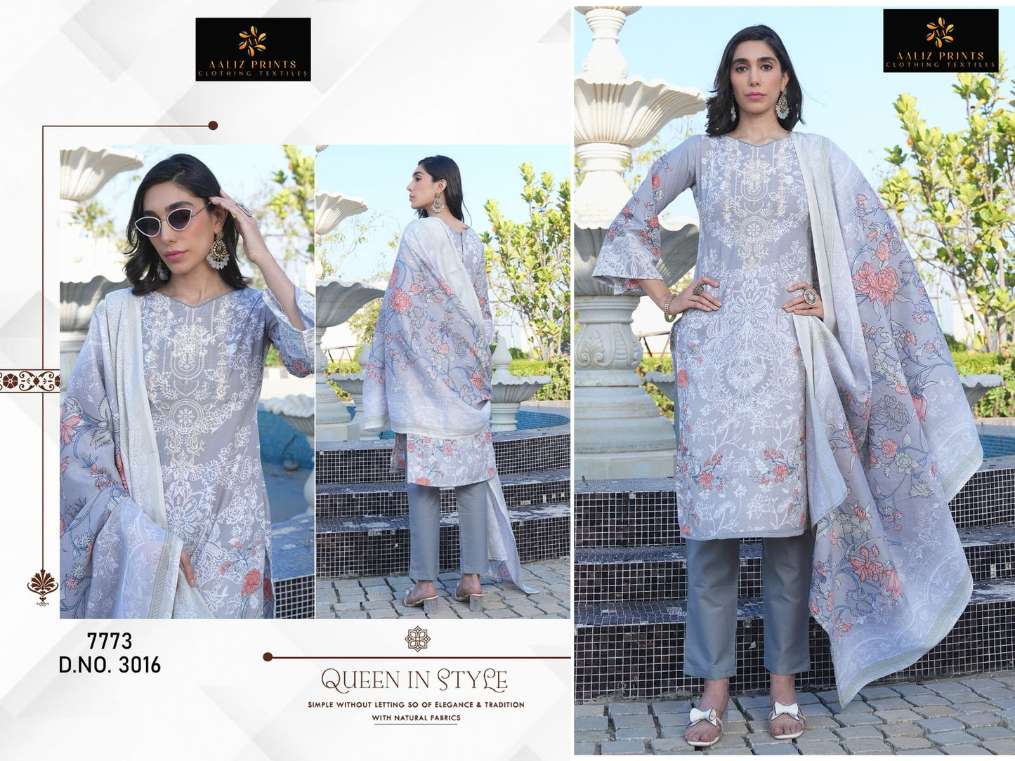 Aaliya Vol 4 Aaliz Prints Cotton Karachi Salwar Suits Supplier
