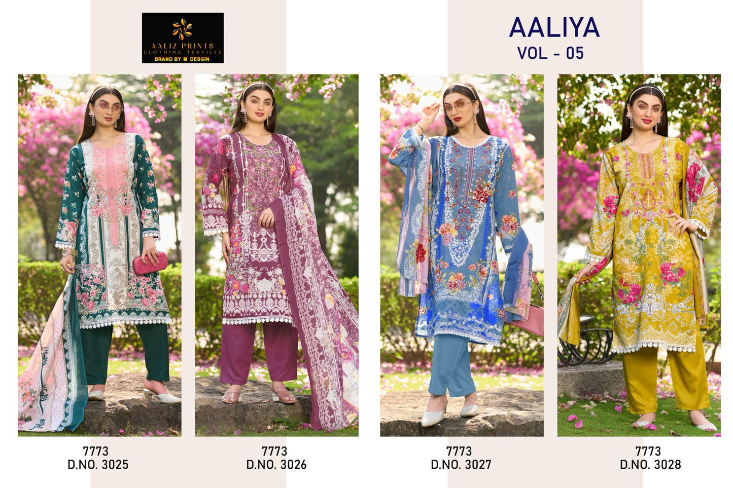 Aaliya Vol 5 Aaliz Prints Cotton Karachi Salwar Suits Wholesale Price
