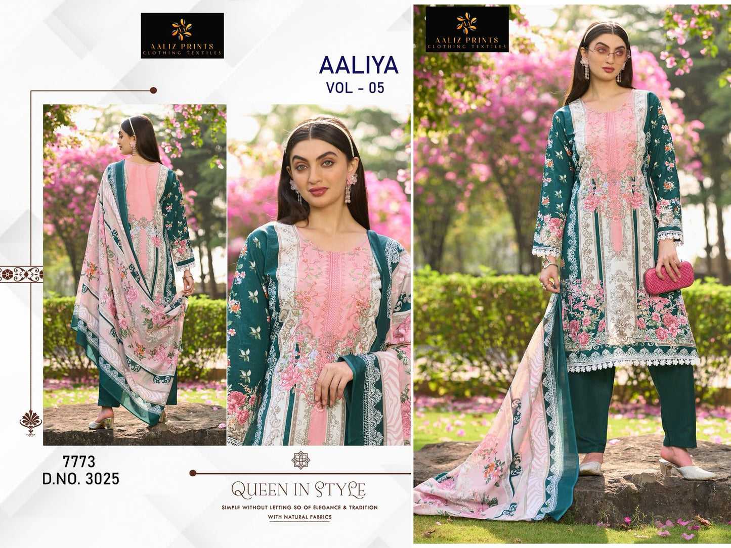 Aaliya Vol 5 Aaliz Prints Cotton Karachi Salwar Suits Wholesale Price
