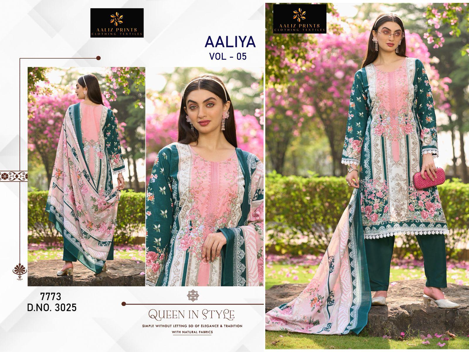 Aaliya Vol 5 Aaliz Prints Cotton Karachi Salwar Suits Wholesale Price