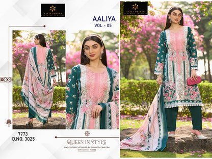 Aaliya Vol 5 Aaliz Prints Cotton Karachi Salwar Suits Wholesale Price