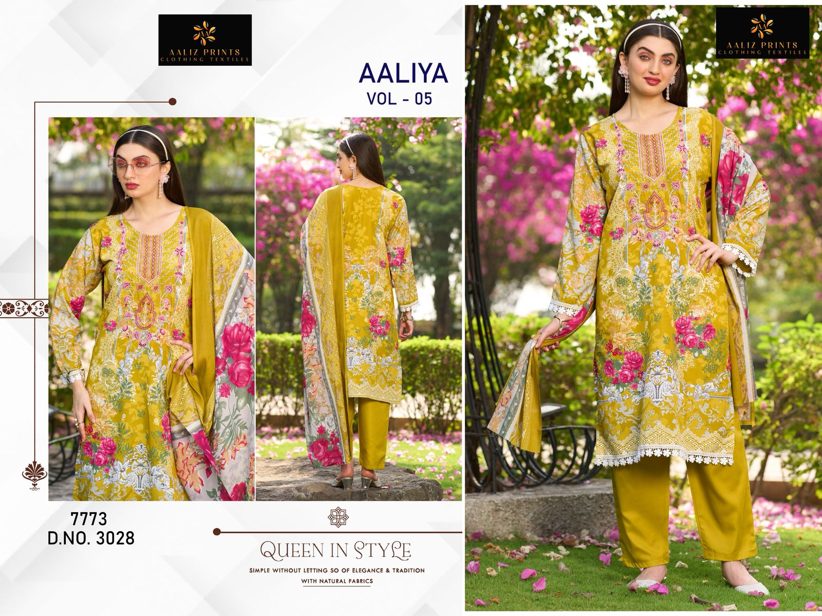 Aaliya Vol 5 Aaliz Prints Cotton Karachi Salwar Suits Wholesale Price