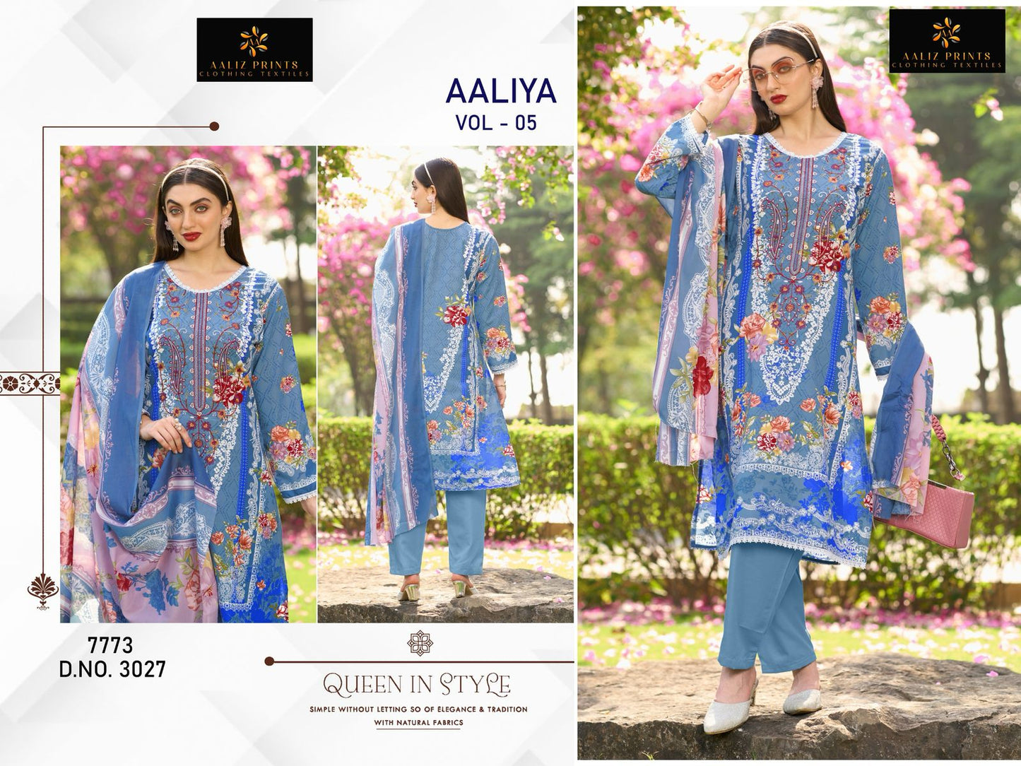 Aaliya Vol 5 Aaliz Prints Cotton Karachi Salwar Suits Wholesale Price
