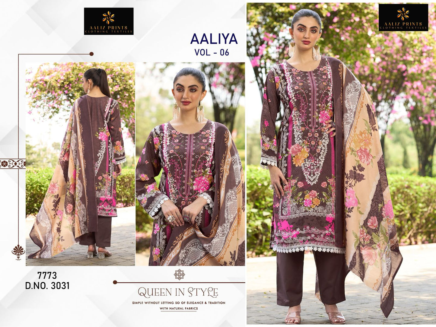 Aaliya Vol 6 Aaliz Prints Cotton Karachi Salwar Suits Manufacturer Gujarat