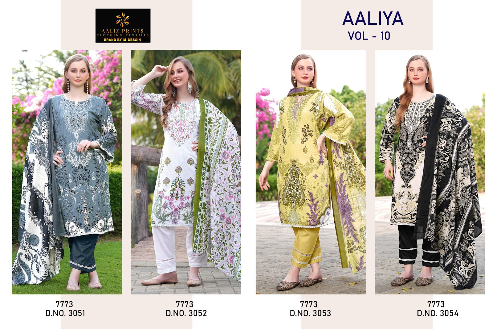 Aaliya Vol 10 Aaliz Prints Cotton Karachi Salwar Suits Manufacturer