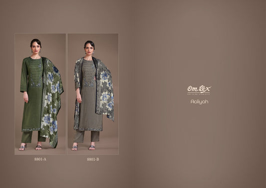 Aaliyah Omtex Pashmina Suits Wholesaler Gujarat