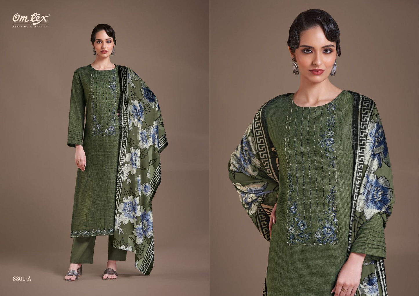 Aaliyah Omtex Pashmina Suits Wholesaler Gujarat