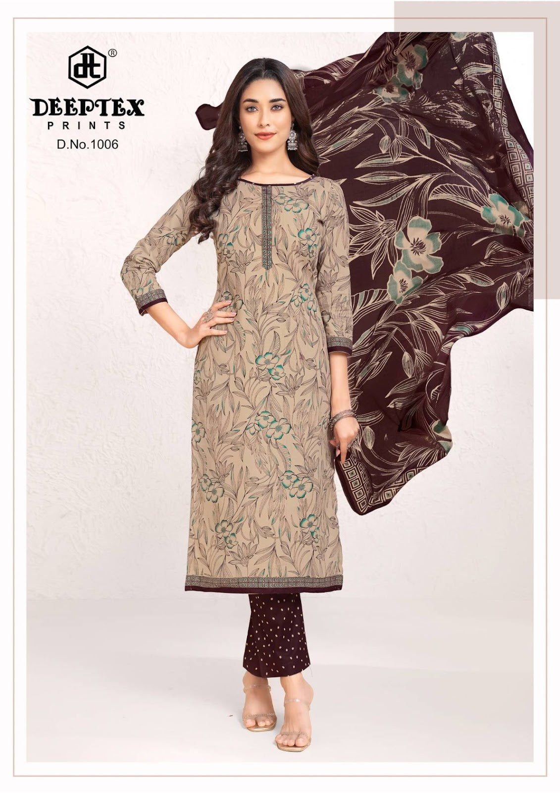 Aaliza Vol 10 Deeptex Prints Cotton Dress Material Exporter India