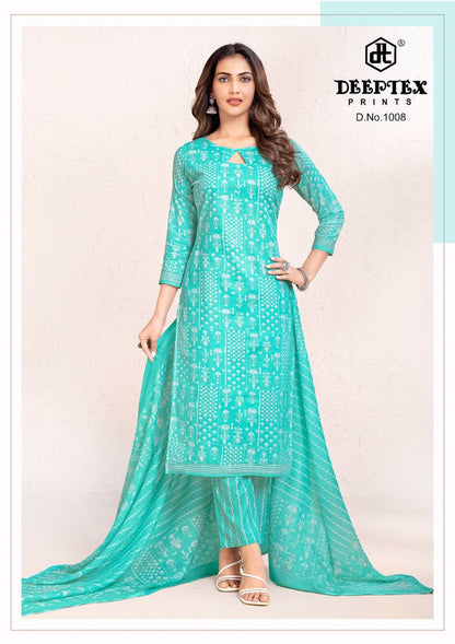 Aaliza Vol 10 Deeptex Prints Cotton Dress Material Exporter India