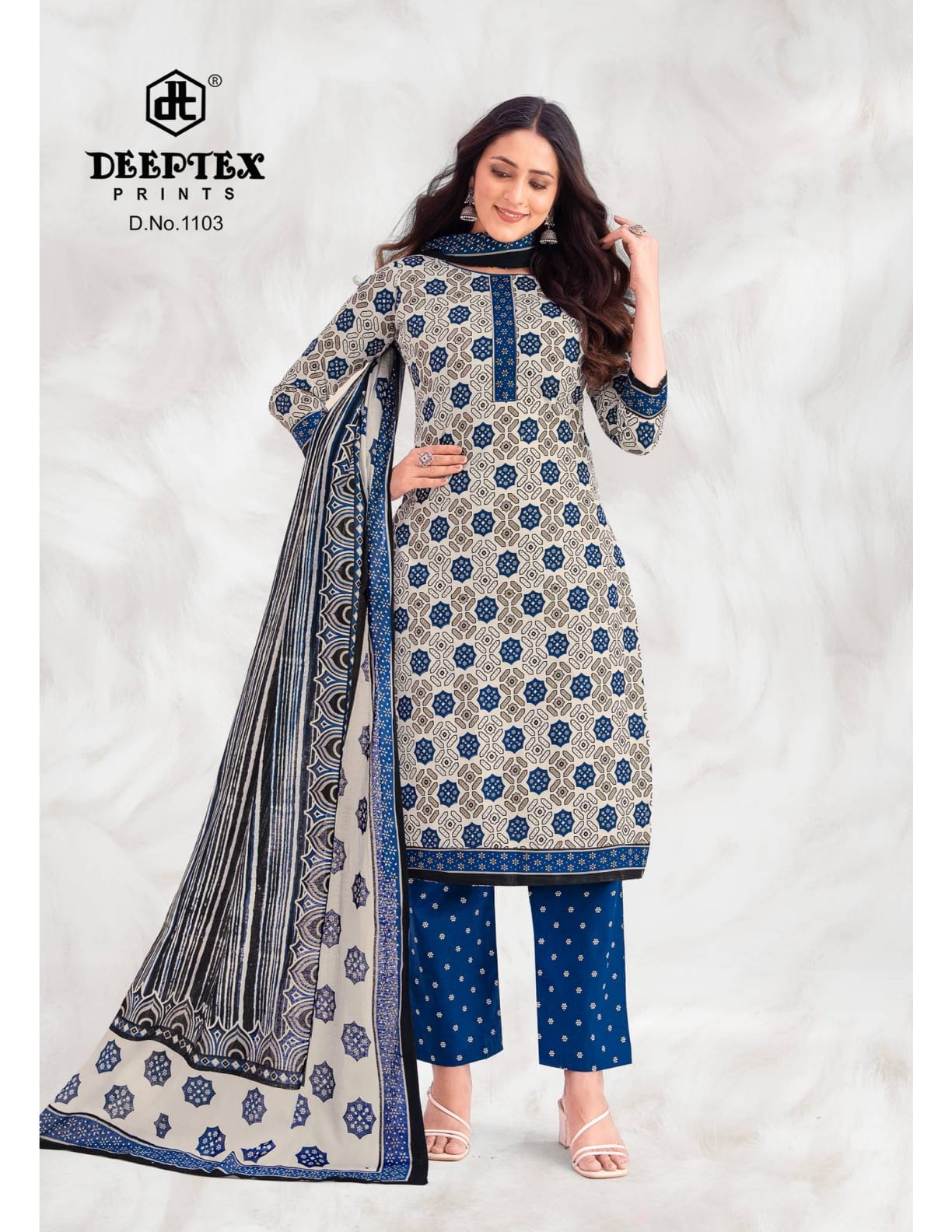 Aaliza Vol 11 Deeptex Prints Cotton Dress Material Exporter