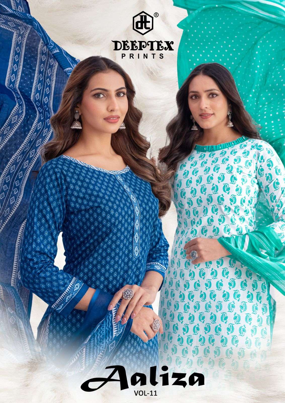 Aaliza Vol 11 Deeptex Prints Readymade Cotton Pant Suits Wholesale Price