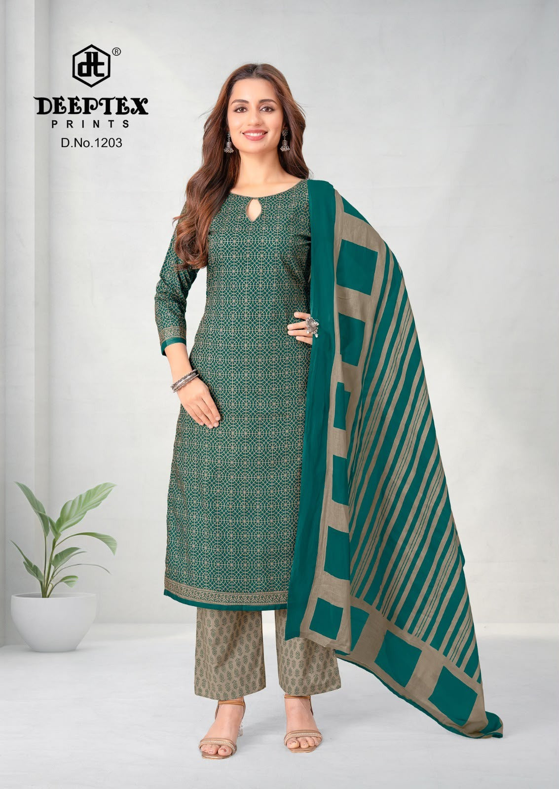 Aaliza Vol 12 Deeptex Prints Cotton Dress Material Exporter Gujarat