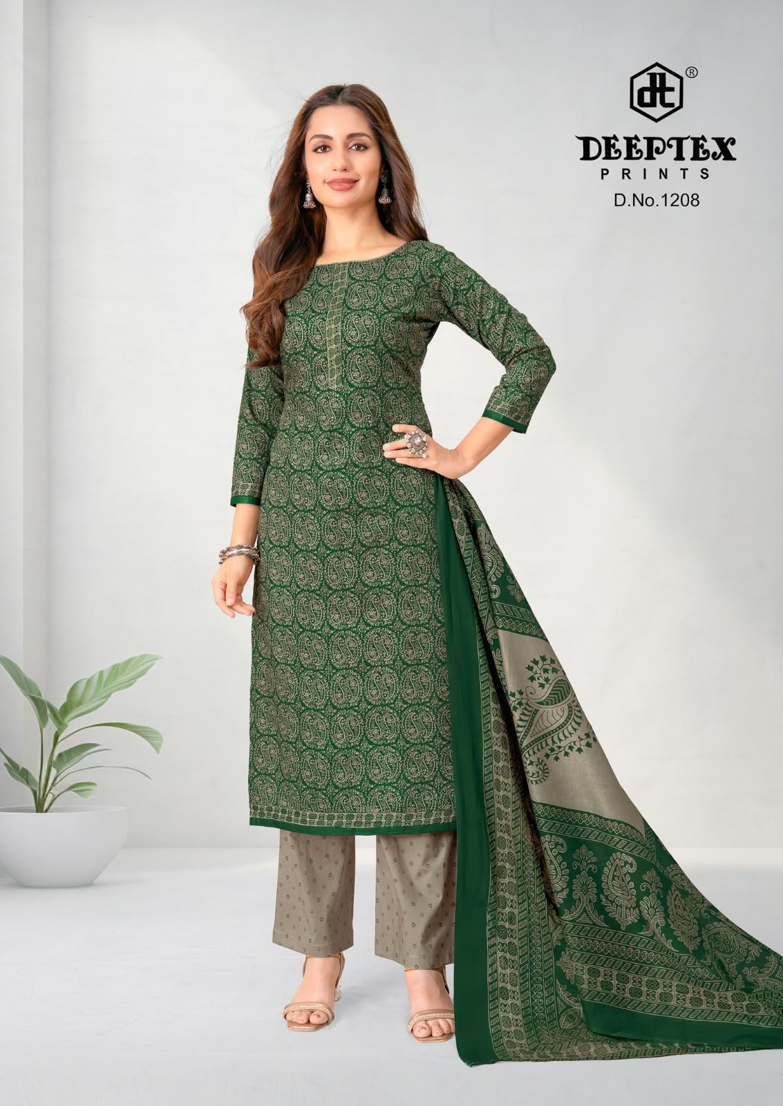 Aaliza Vol 12 Deeptex Prints Cotton Dress Material Exporter Gujarat