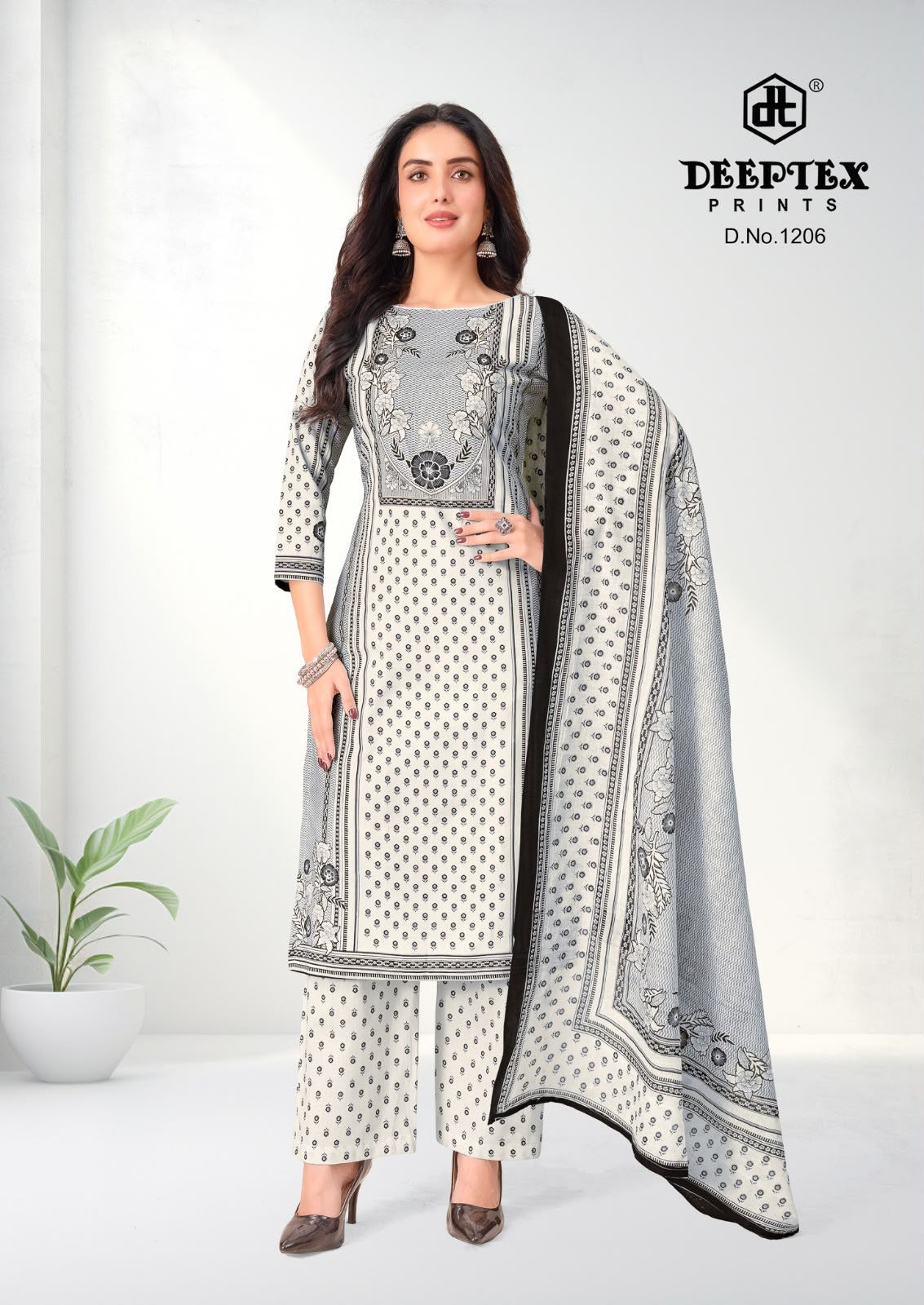 Aaliza Vol 12 Deeptex Prints Cotton Dress Material Exporter Gujarat