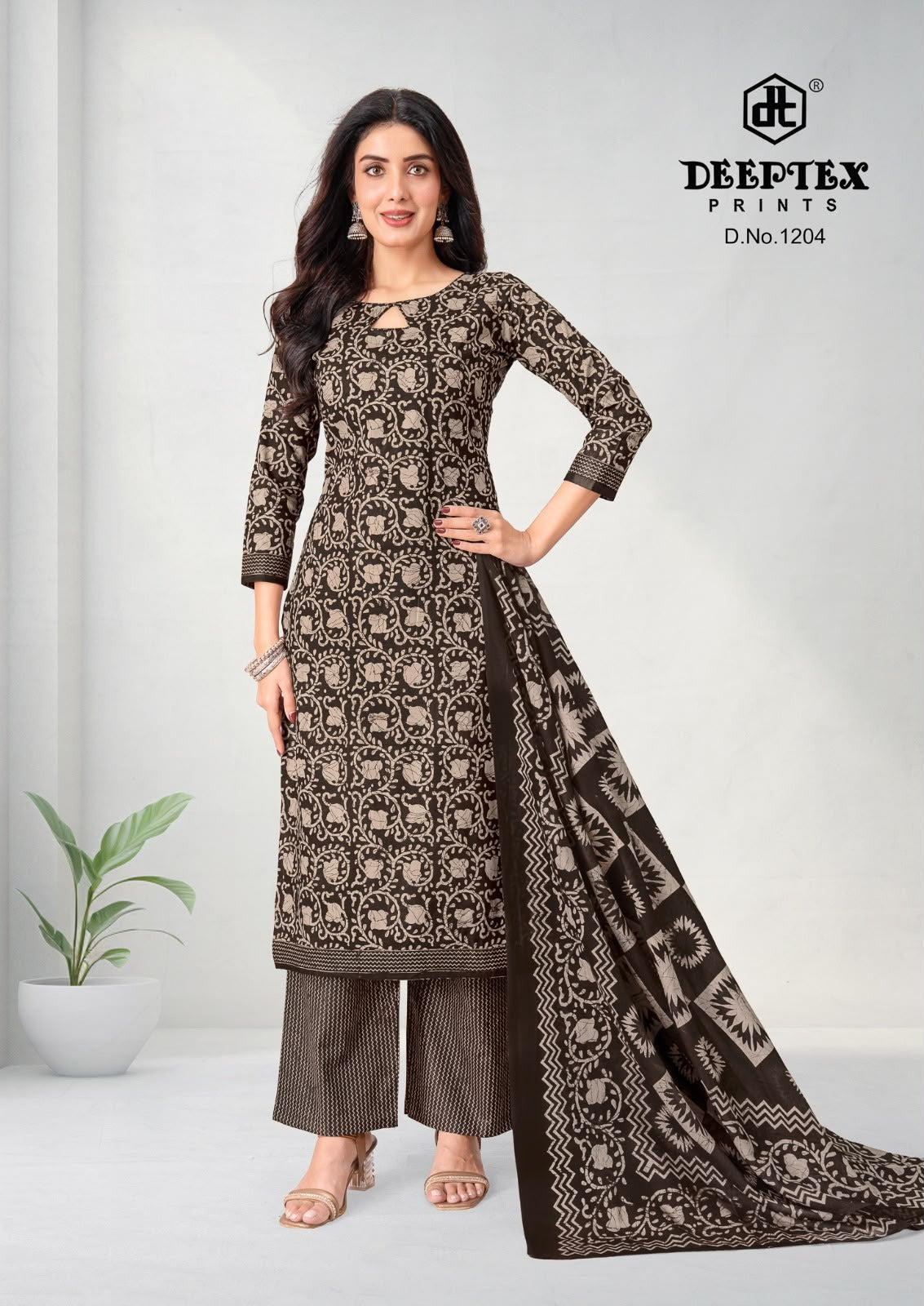 Aaliza Vol 12 Deeptex Prints Readymade Cotton Pant Suits Wholesale Price