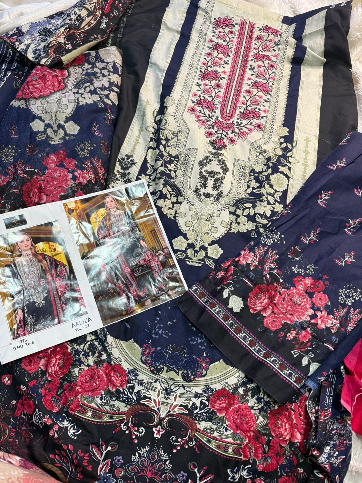 Aaliza Vol 3 Aaliz Prints Cotton Karachi Salwar Suits Manufacturer India