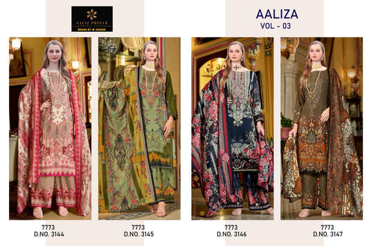 Aaliza Vol 3 Aaliz Prints Cotton Karachi Salwar Suits Manufacturer India