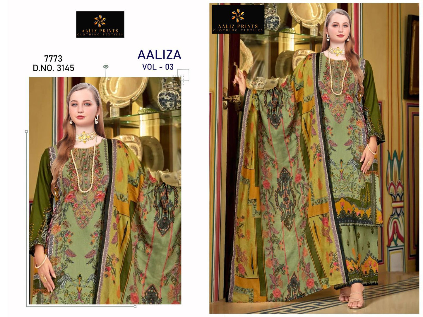 Aaliza Vol 3 Aaliz Prints Cotton Karachi Salwar Suits Manufacturer India