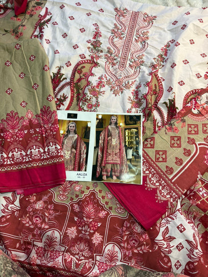 Aaliza Vol 3 Aaliz Prints Cotton Karachi Salwar Suits Manufacturer India