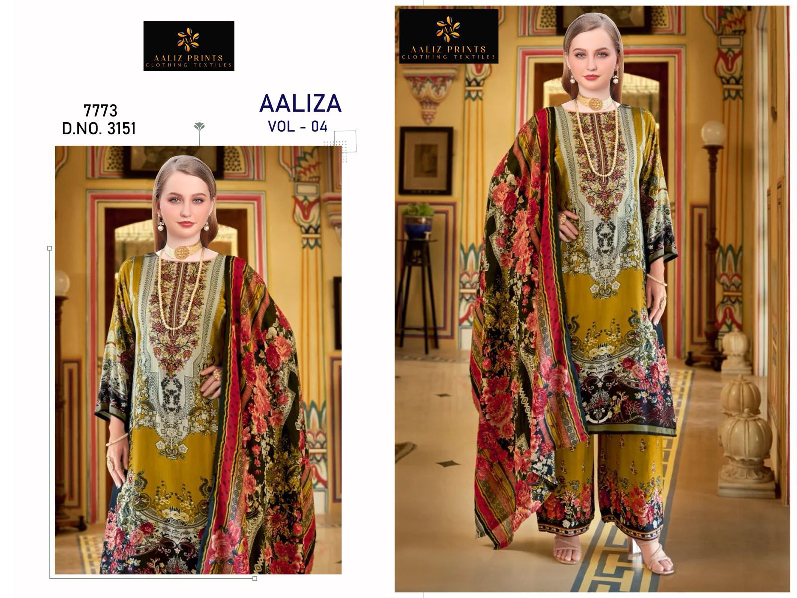 Aaliza Vol 4 Aaliz Prints Cotton Karachi Salwar Suits Wholesale Price
