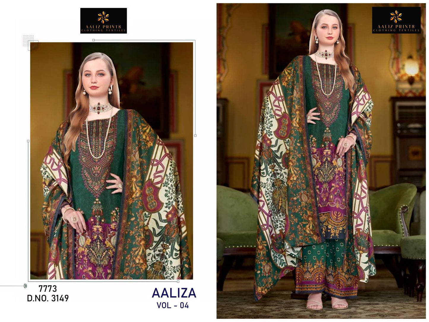 Aaliza Vol 4 Aaliz Prints Cotton Karachi Salwar Suits Wholesale Price
