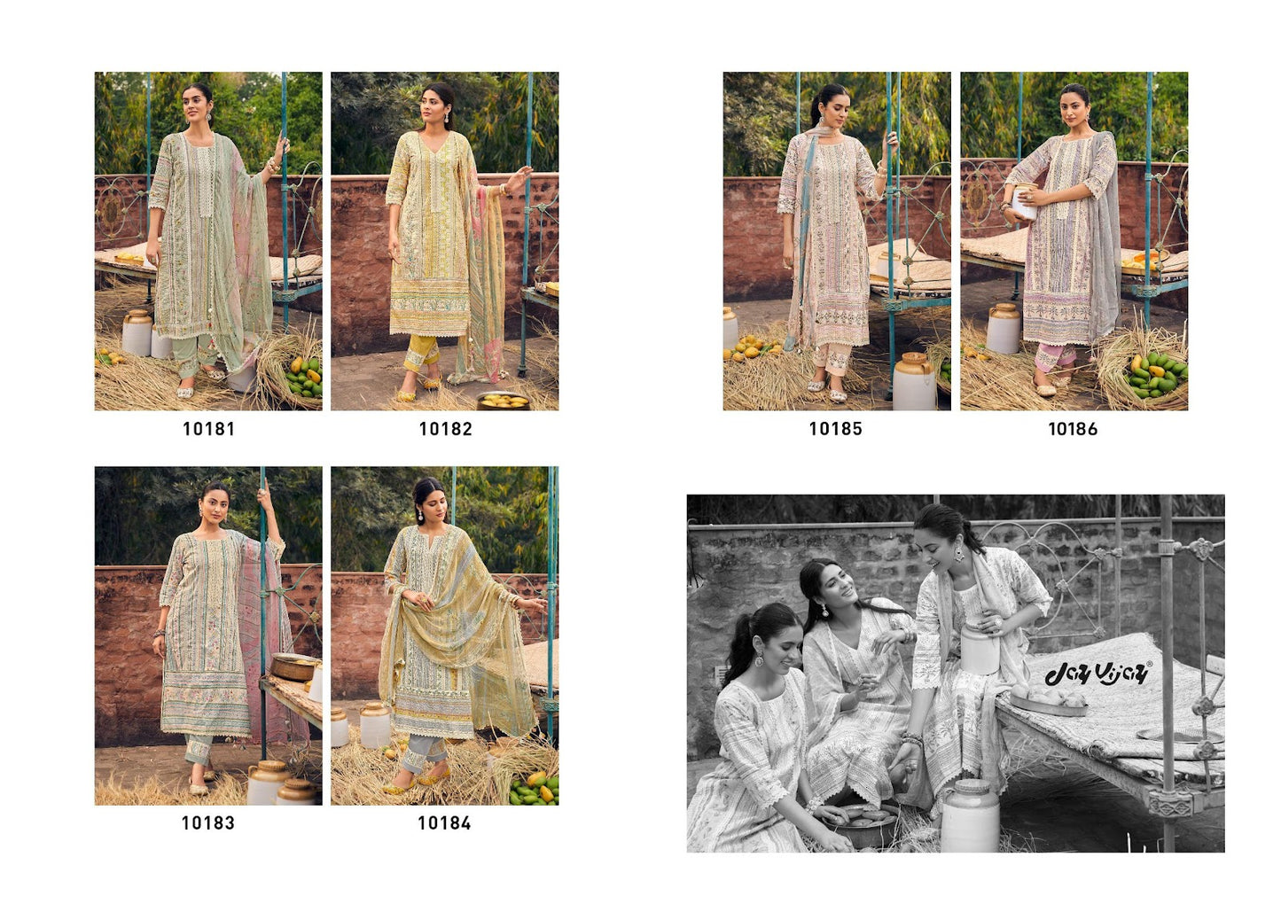 Aam Panna Jay Vijay Cotton Pant Style Suits Exporter