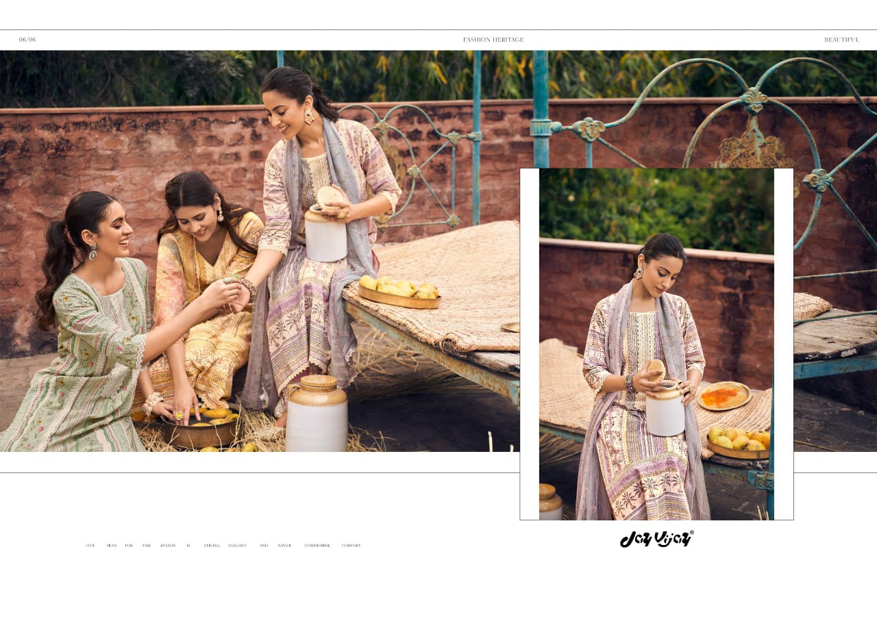 Aampanna Jay Vijay Pure Pant Style Suits Supplier Ahmedabad