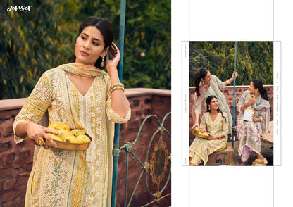 Aampanna Jay Vijay Pure Pant Style Suits Supplier Ahmedabad