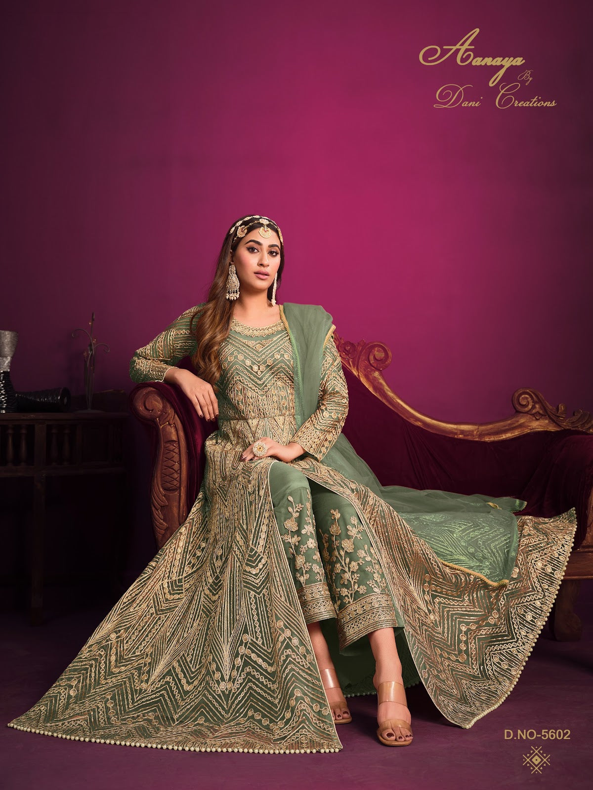 Aanaya Vol 156 Dani Creation Net Pakistani Salwar Suits Wholesale Price