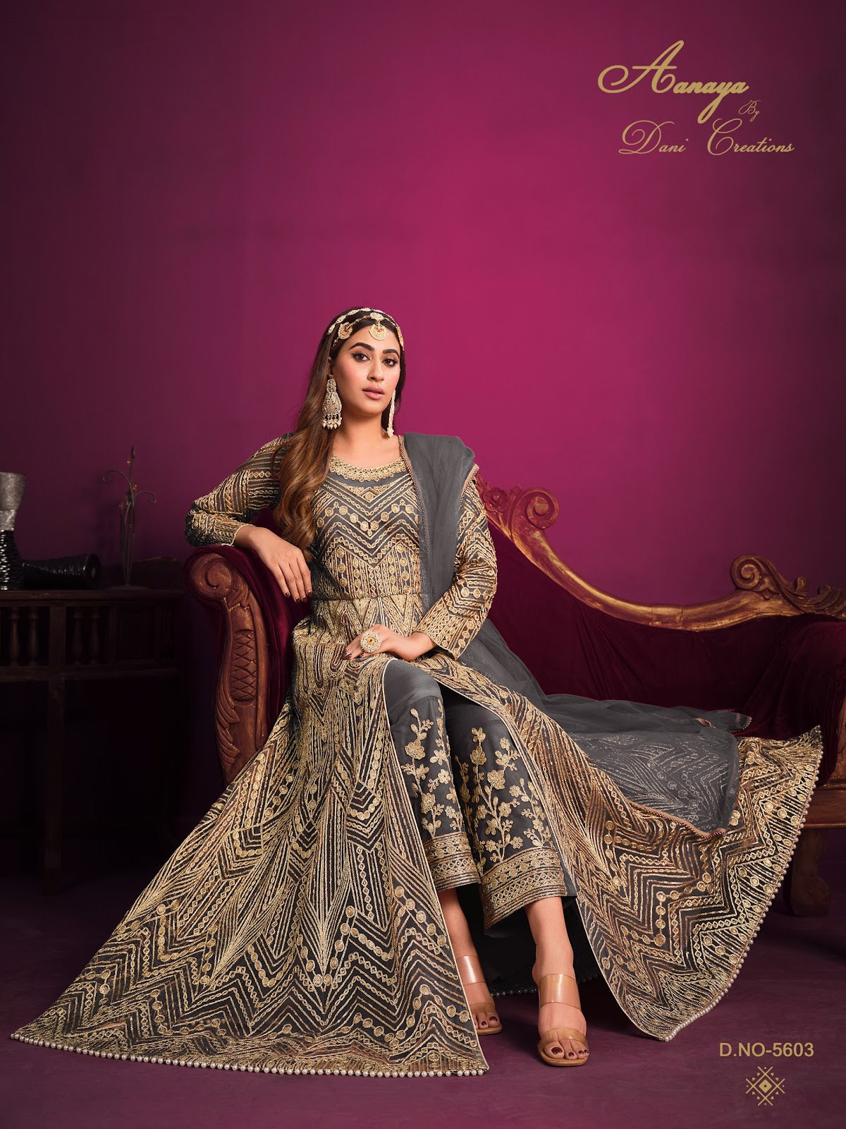 Aanaya Vol 156 Dani Creation Net Pakistani Salwar Suits Wholesale Price