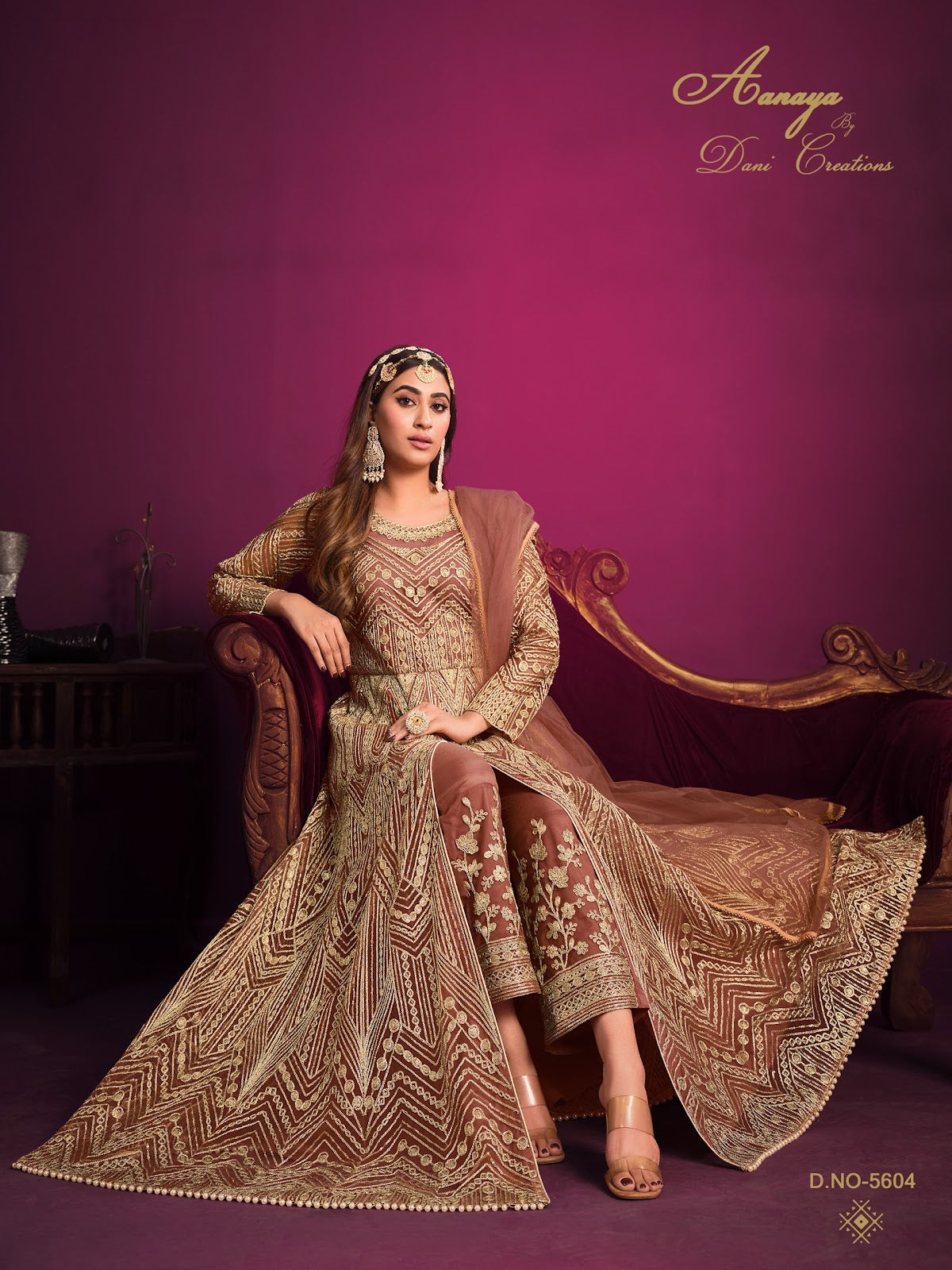 Aanaya Vol 156 Dani Creation Net Pakistani Salwar Suits Wholesale Price