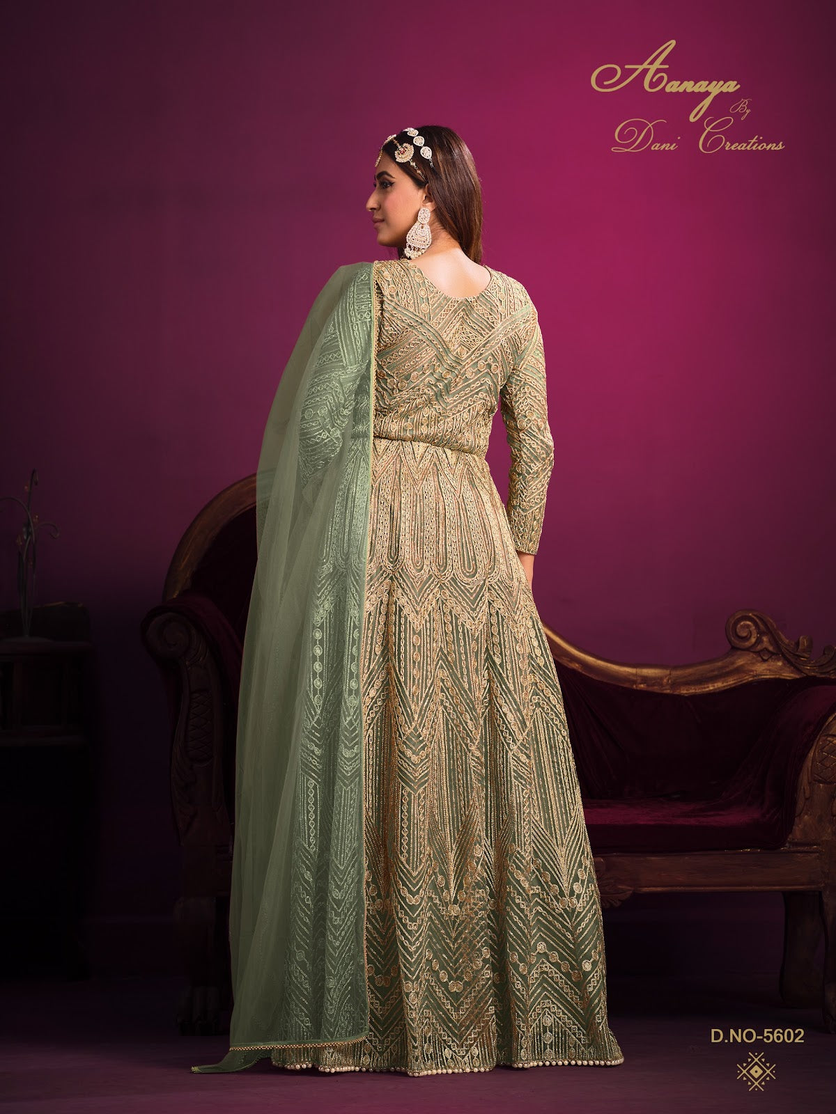 Aanaya Vol 156 Dani Creation Net Pakistani Salwar Suits Wholesale Price