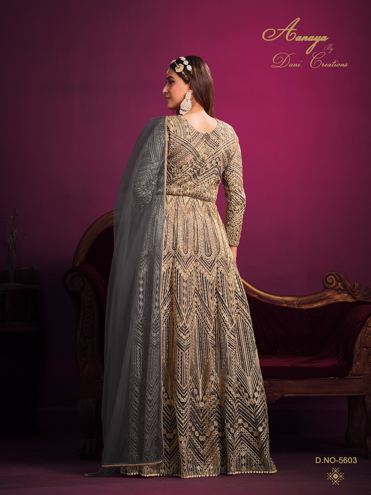 Aanaya Vol 156 Dani Creation Net Pakistani Salwar Suits Wholesale Price