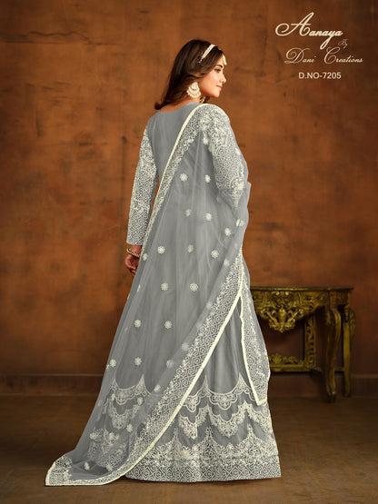 Aanaya Vol 172 Dani Creation Net Anarkali Salwar Suits Wholesale
