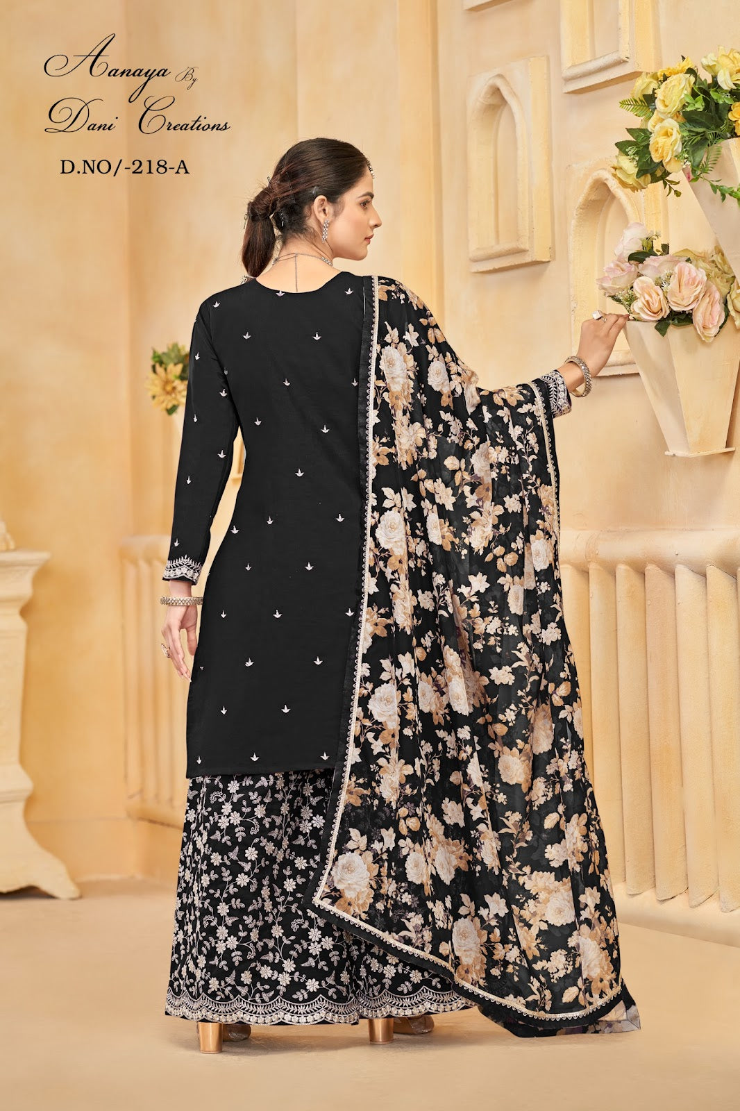 Aanaya Vol 218 Dani Creation Roman Silk Pakistani Readymade Suits Supplier India