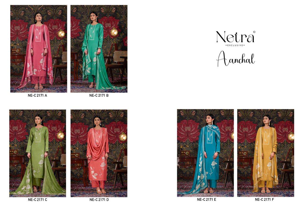 Aanchal Netra Cotton Pant Style Suits Wholesaler Gujarat