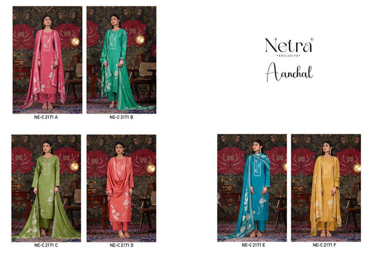 Aanchal Netra Cotton Pant Style Suits Wholesaler Gujarat