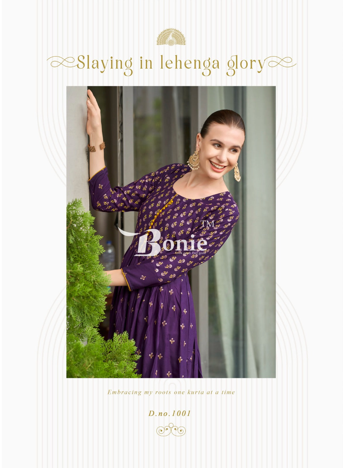 Aanchal Vol 4 Bonie Rayon 14Kg Anarkali Kurtis Wholesale