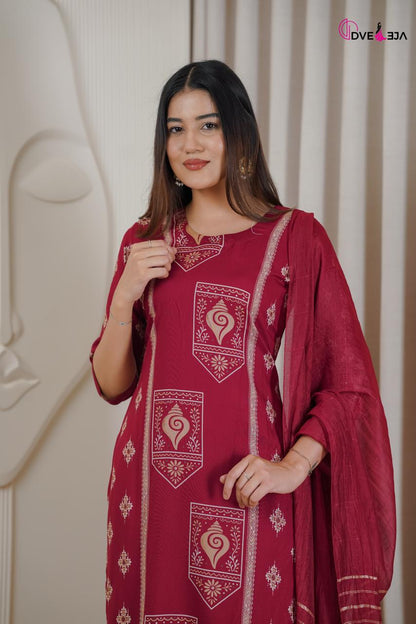 Aanchi Series Dveeja Fashion Reyon Readymade Plazzo Style Suits Exporter Ahmedabad