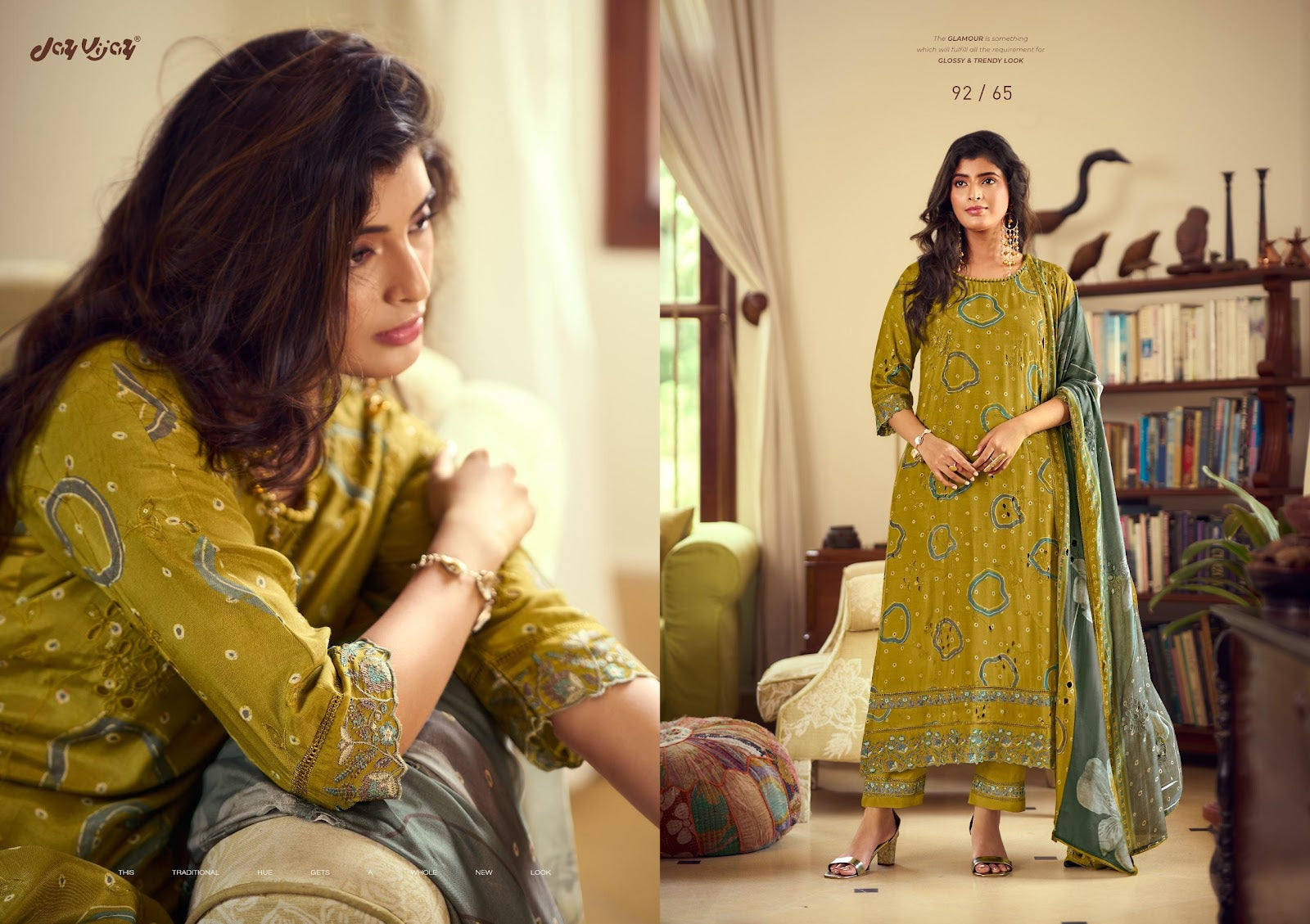 Aangan Vol 2 Jay Vijay Muslin Silk Pant Style Suits Wholesale Price