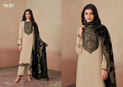 Aaniha Omtex Organza Twill Pant Style Suits Manufacturer