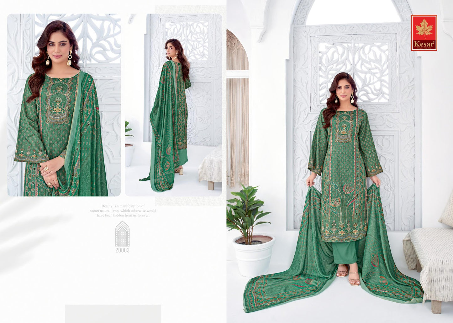 Aapti Kesar Pure Jam Pant Style Suits Manufacturer