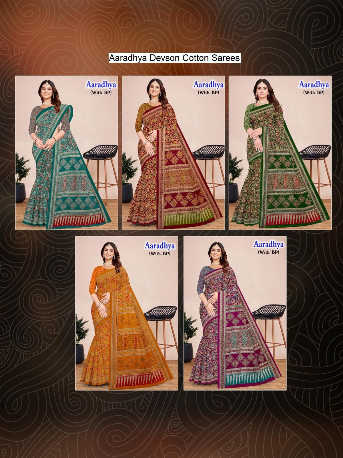 Aaradhya Devson Cotton Sarees Exporter Gujarat