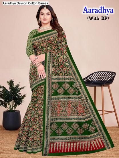 Aaradhya Devson Cotton Sarees Exporter Gujarat