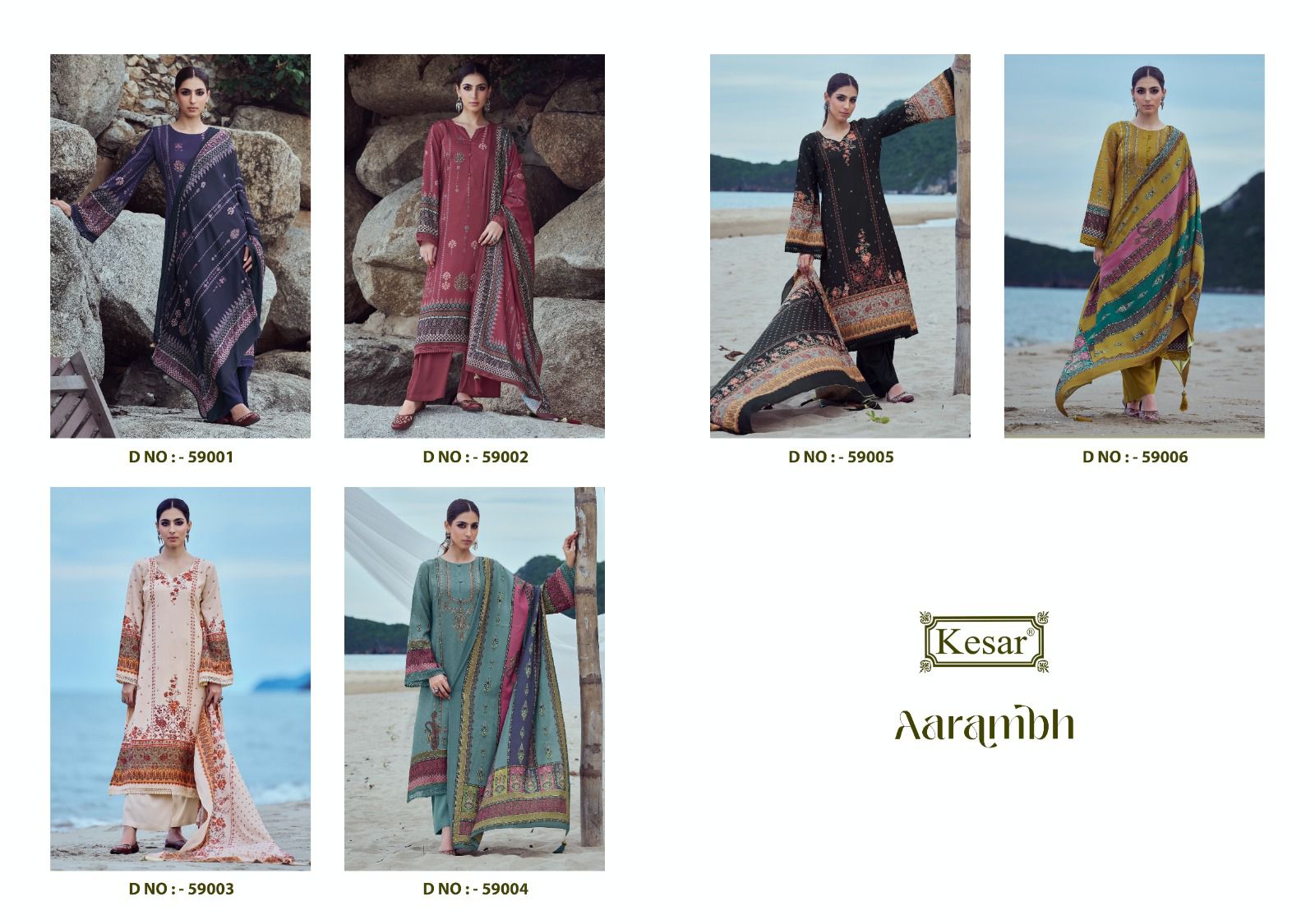 Aarambh Kesar Pure Pashmina Suits Supplier