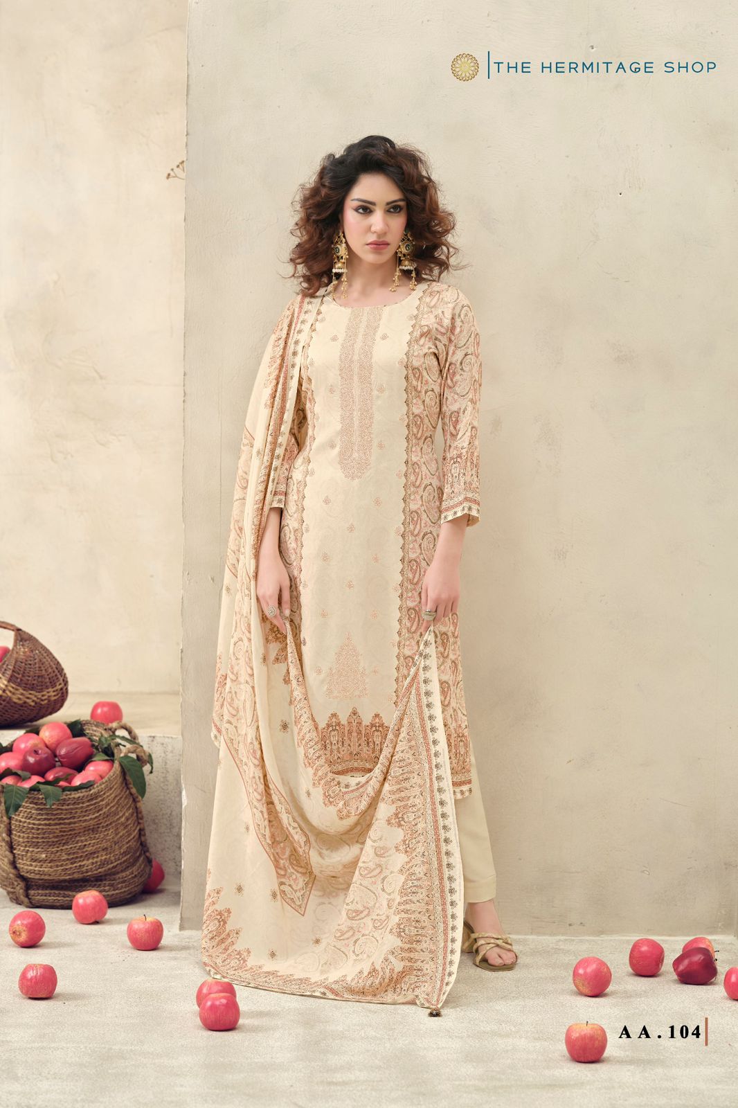 Aaranya Vol 5 The Hermitage Shop Giza Karachi Salwar Suits Wholesaler