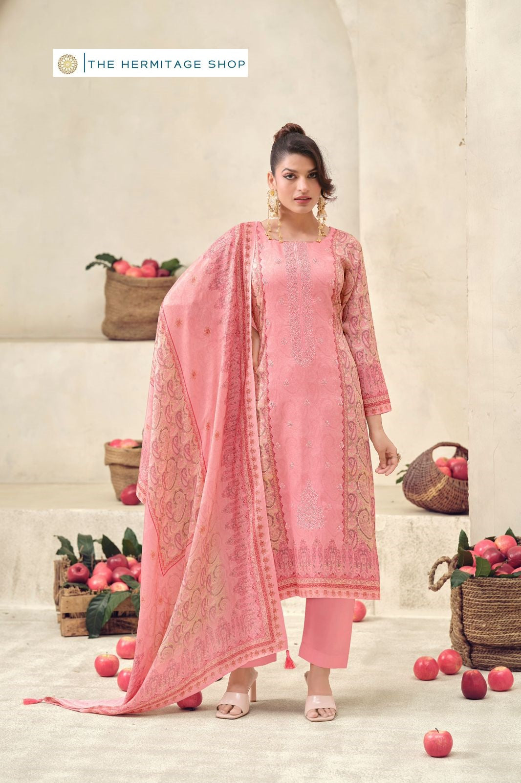Aaranya Vol 5 The Hermitage Shop Giza Karachi Salwar Suits Wholesaler