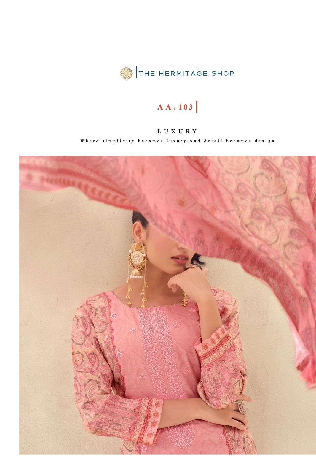 Aaranya Vol 5 The Hermitage Shop Giza Karachi Salwar Suits Wholesaler