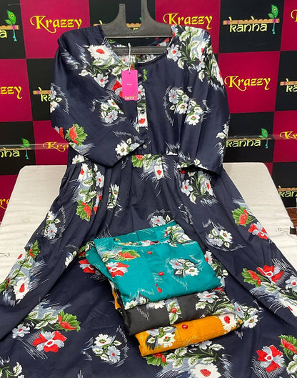 Aarav Kanha Rinkle Anarkali Kurtis Exporter