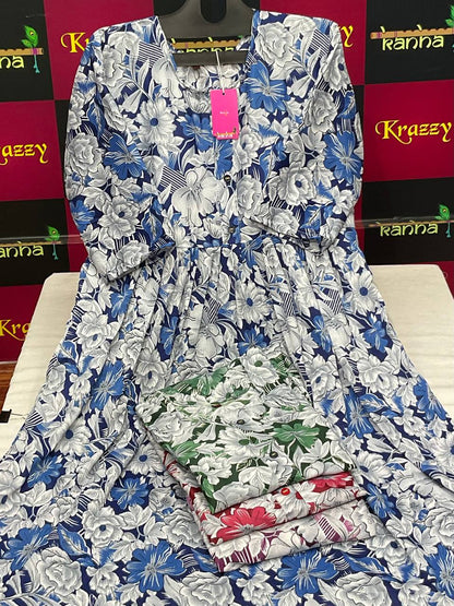 Aarav Kanha Rinkle Anarkali Kurtis Exporter